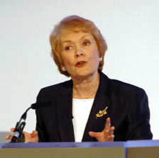 Photo of Sue MacGregor CBE
