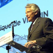 Photo of Dominique De Villepin (France)