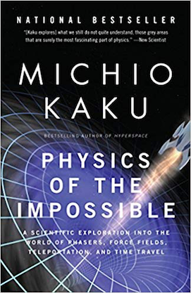 Book written by Dr Michio Kaku (US)