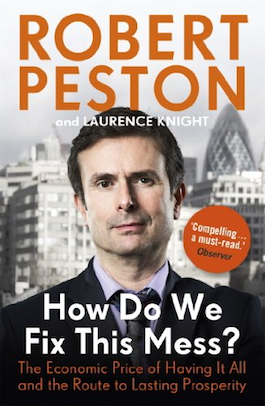 Book written by Robert Peston