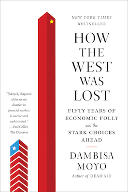 Book written by Dr Dambisa Moyo (US)