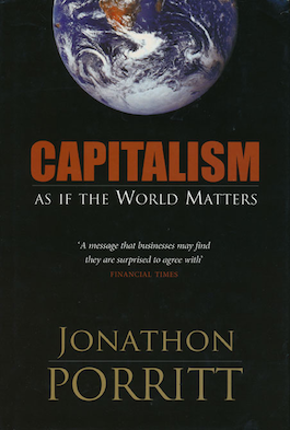 Book written by Sir Jonathon Porritt CBE