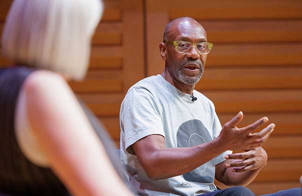 Lenny Henry on stage at Festival of Speech 2026.