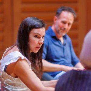 Laura Gilbert and Ben Legg